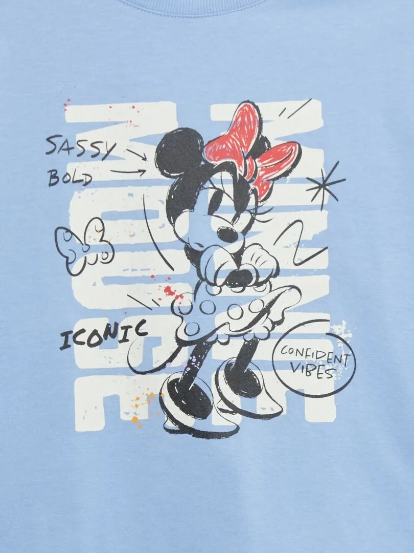CAMISETA DE ALGODóN 'DISNEY'  AZUL