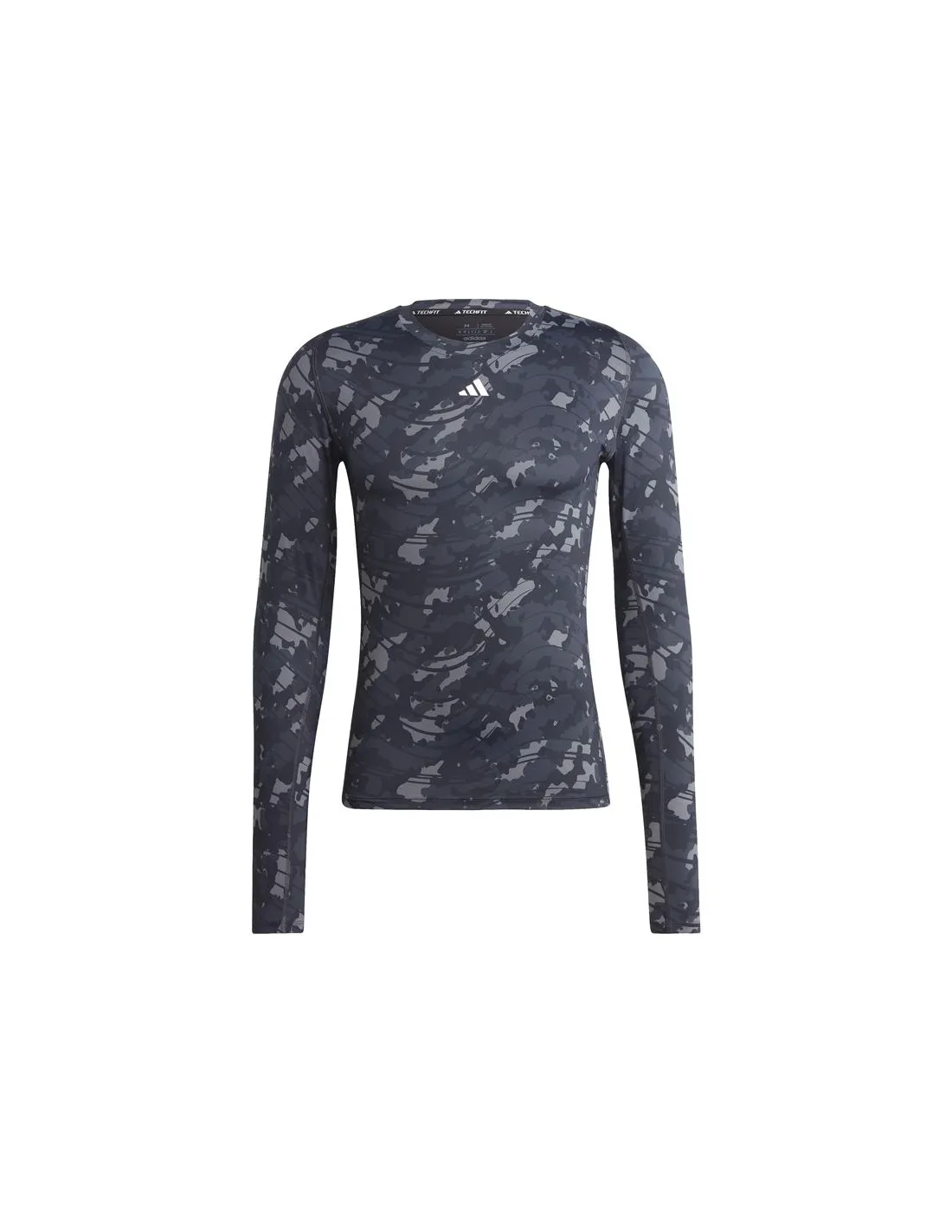 Camiseta de Fitness adidas Techfit Allover Print Training hombre