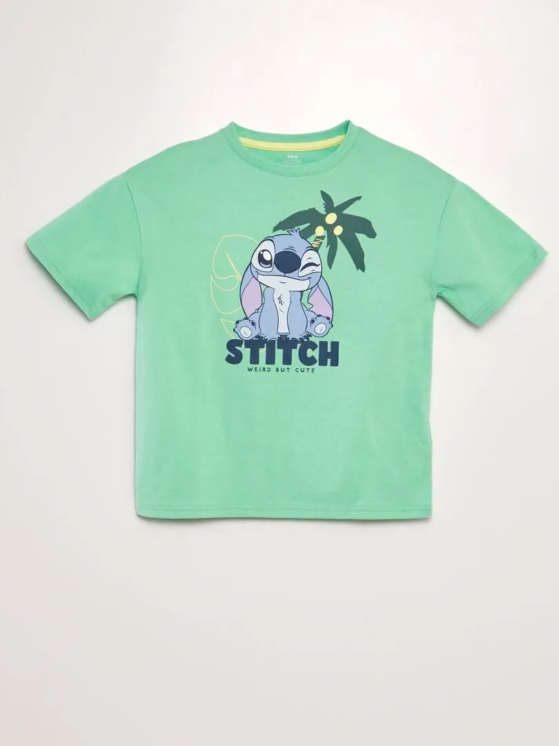 CAMISETA ESTAMPADA 'DISNEY'  VERDE