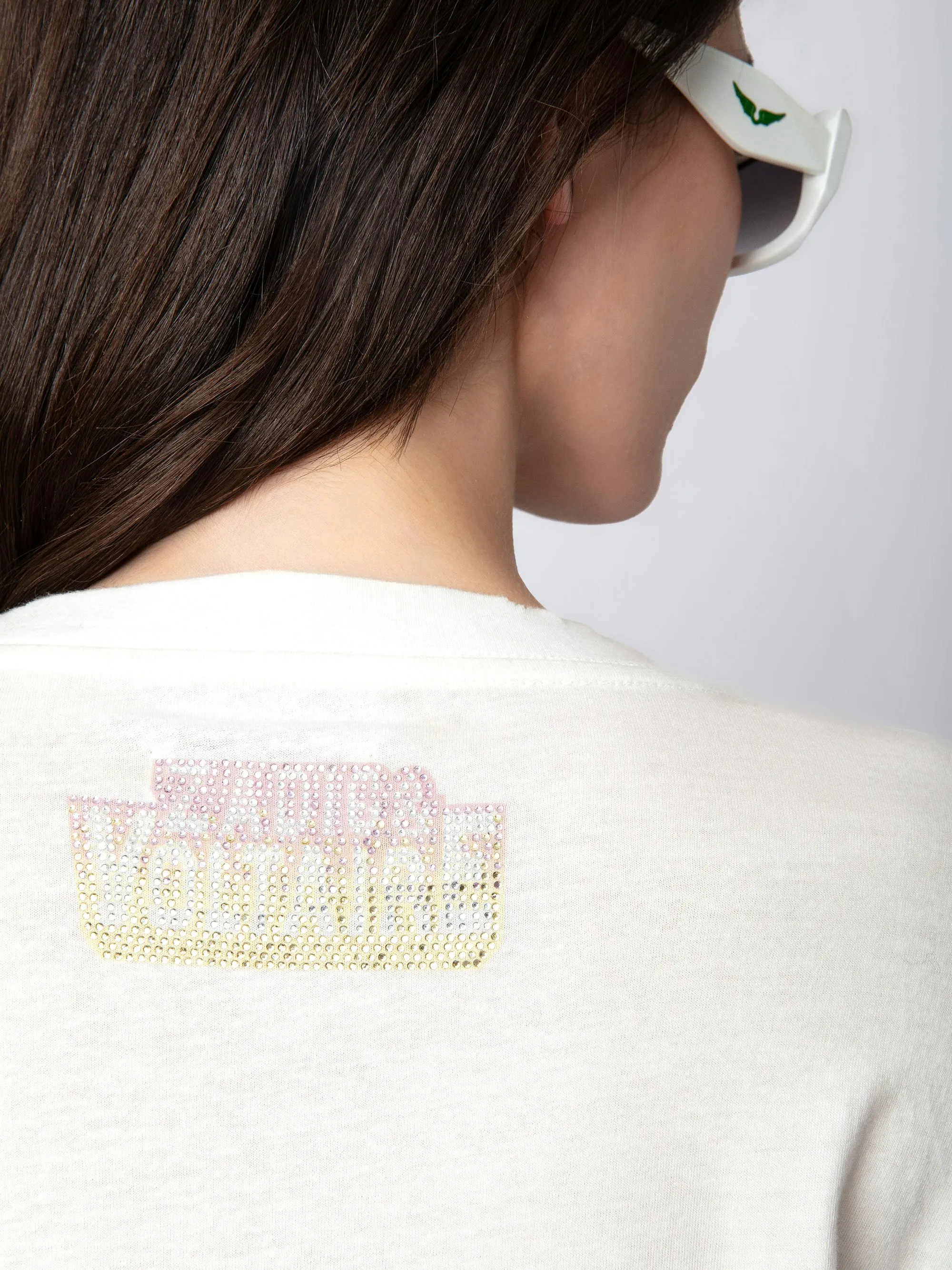 Camiseta Iona Voltaire Strass