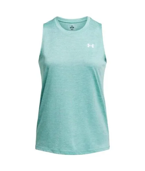 Camiseta Mujer Under Armour  Tech Tank Twist Turquesa