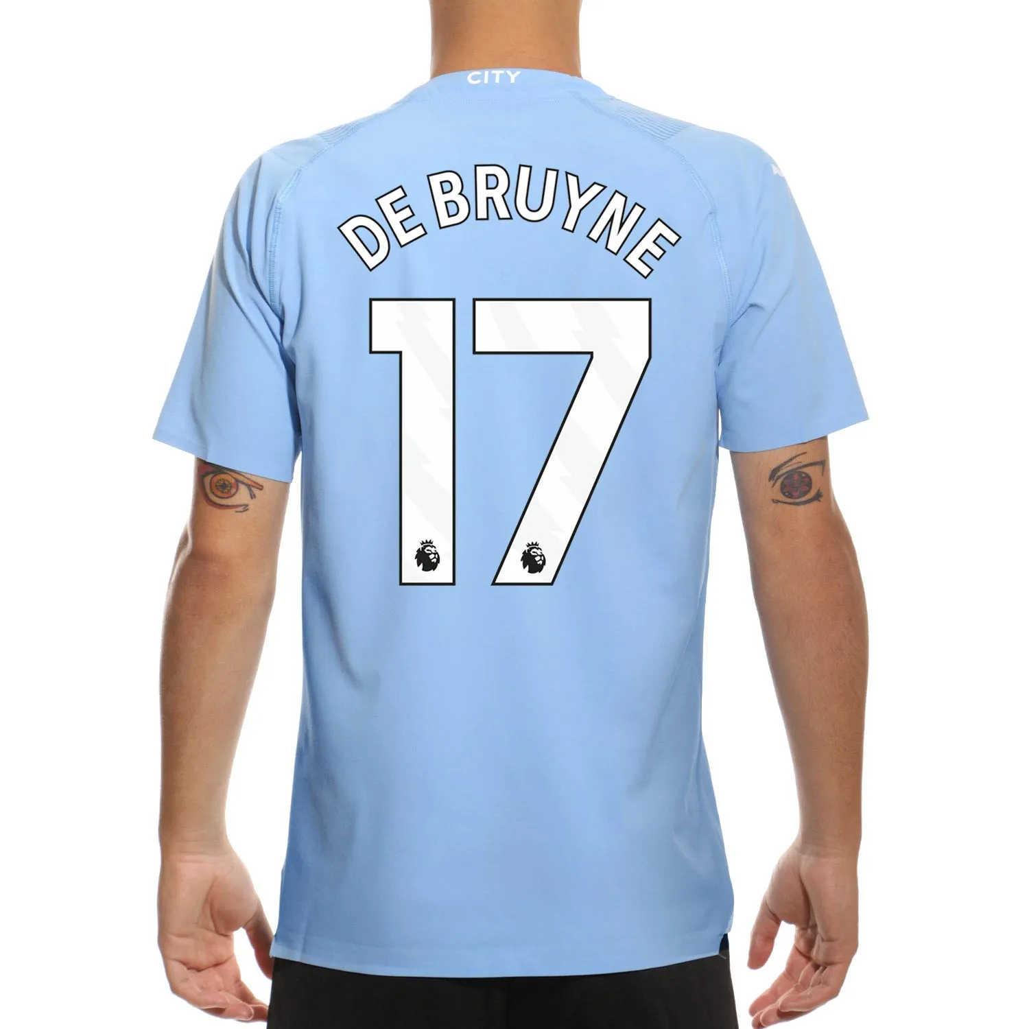 Camiseta Puma Manchester City De Bruyne 2023 2024 auténtica
