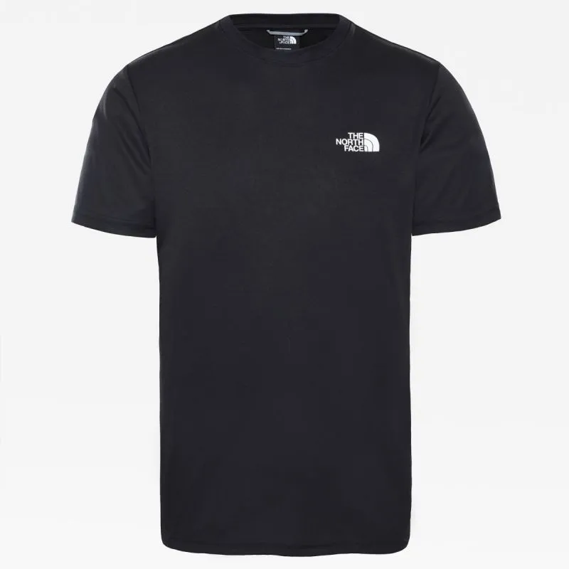 Camiseta The North Face Reaxion Red Box (negra) Hombre