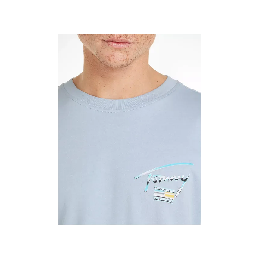 Camiseta Tommy Hilfiger Tjm Reg Metallic Aop