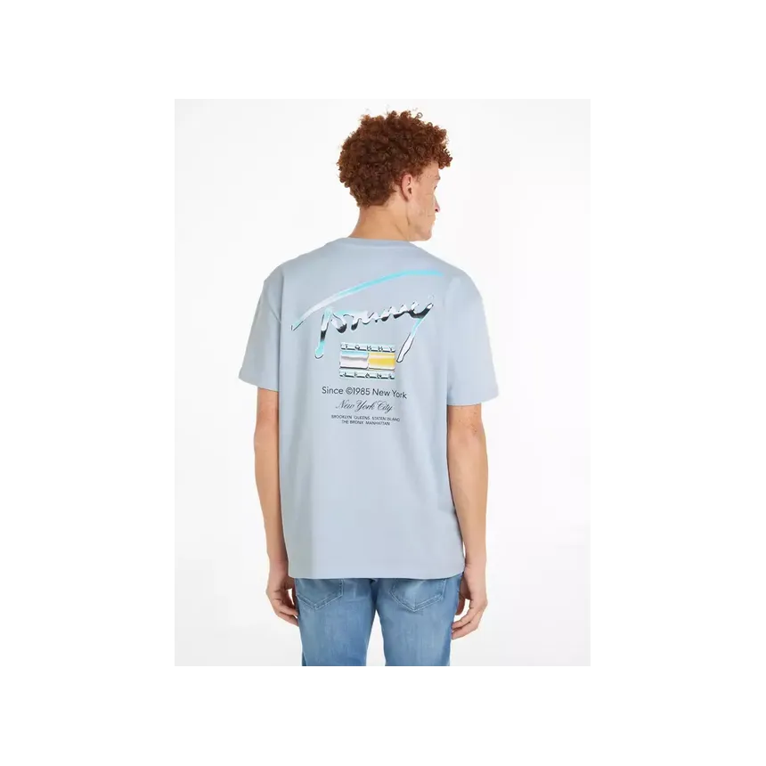 Camiseta Tommy Hilfiger Tjm Reg Metallic Aop