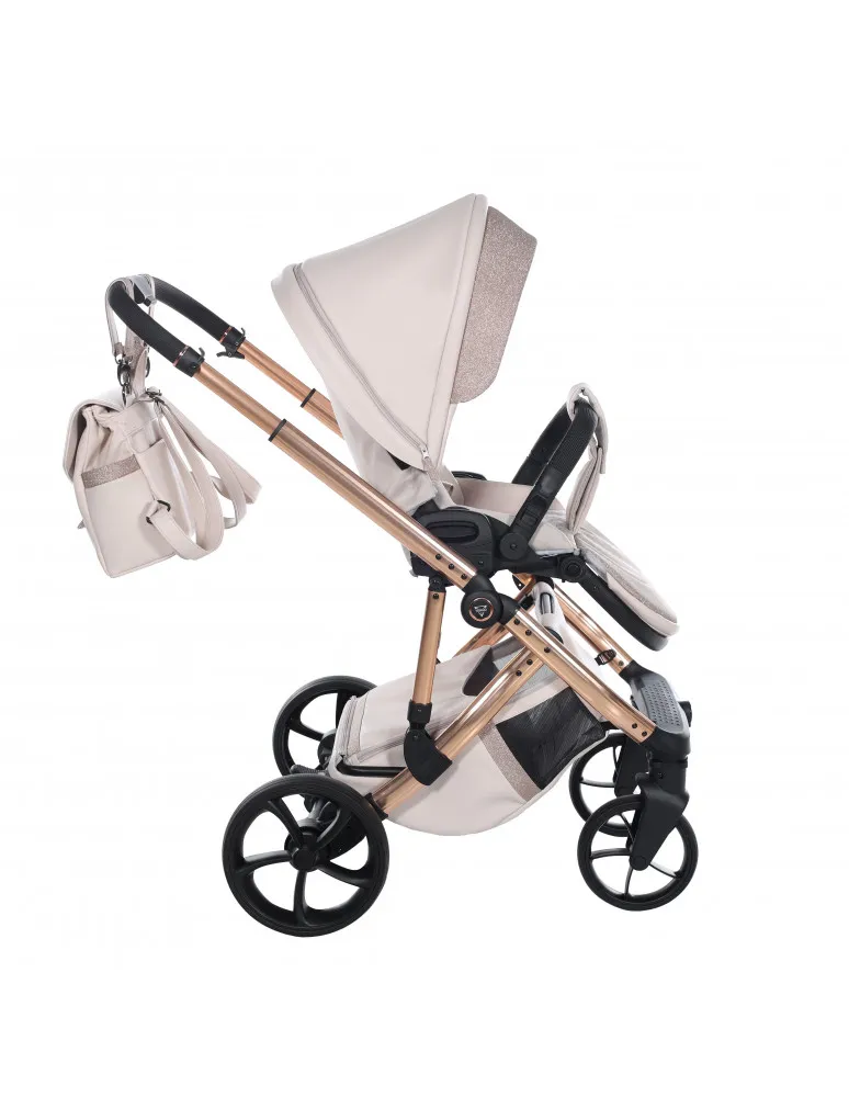 CARRO DUO TERMO GLITTER V3 EKO 01 BEIGE JUNAMA