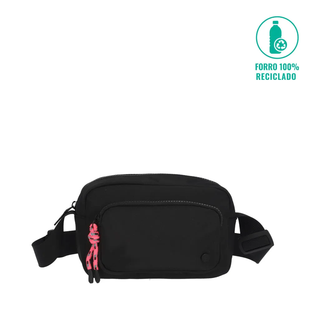 Cartera Bandolera Izzie LTD Negro Pequea