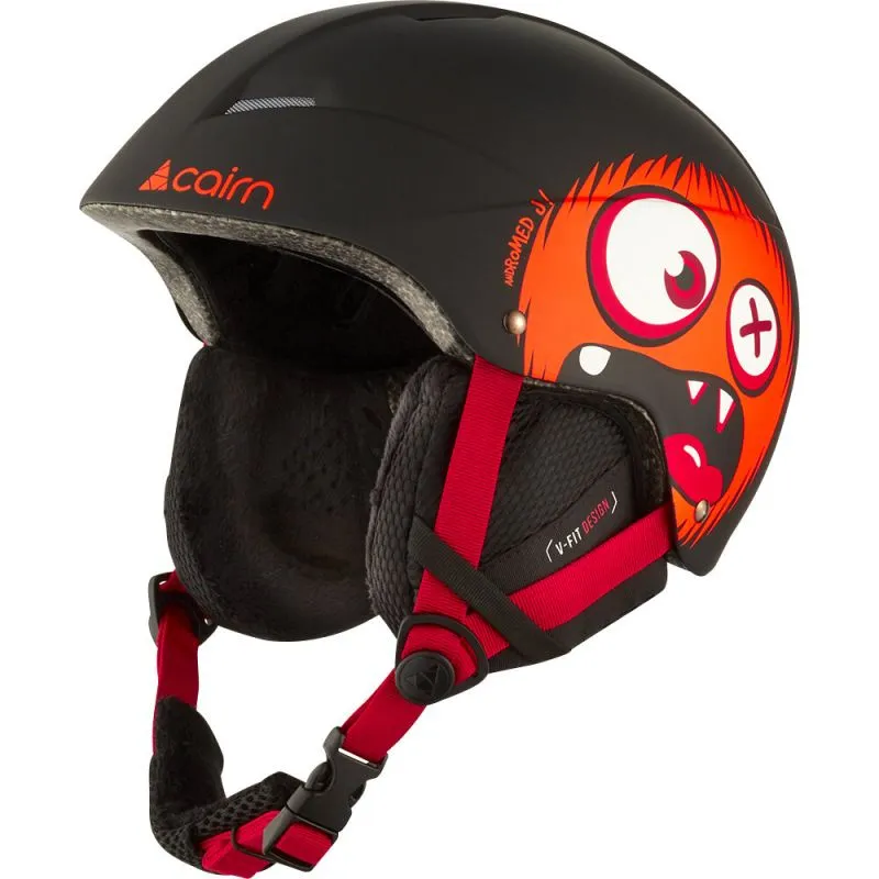 Casco de esquí Cairn Andromed J (Black Monster) junior