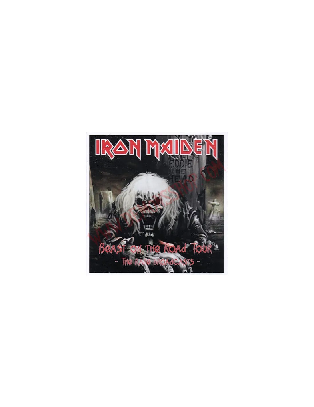 CD IRON MAIDEN – BEAST ON THE ROAD TOUR  THE RARE BROADCASTS