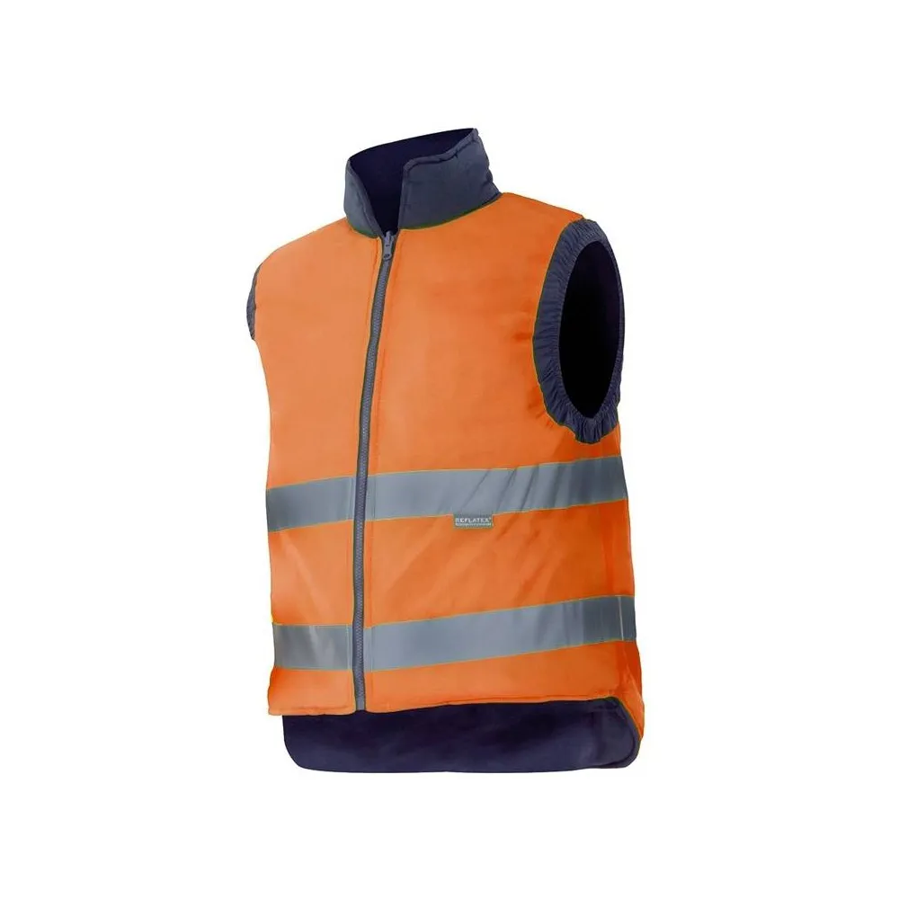 Chaleco acolchado reversible de Alta Visibilidad