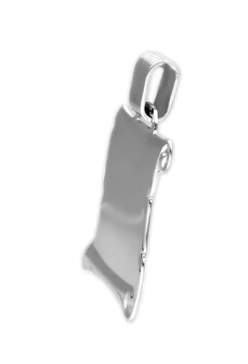 Chapa de plata pergamino 22×29 mm. 315_13408