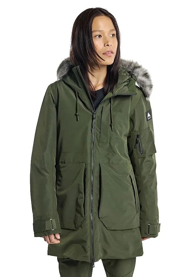 CHAQUETA BURTON SAXTON  FOREST MOSS  WOMEN´S