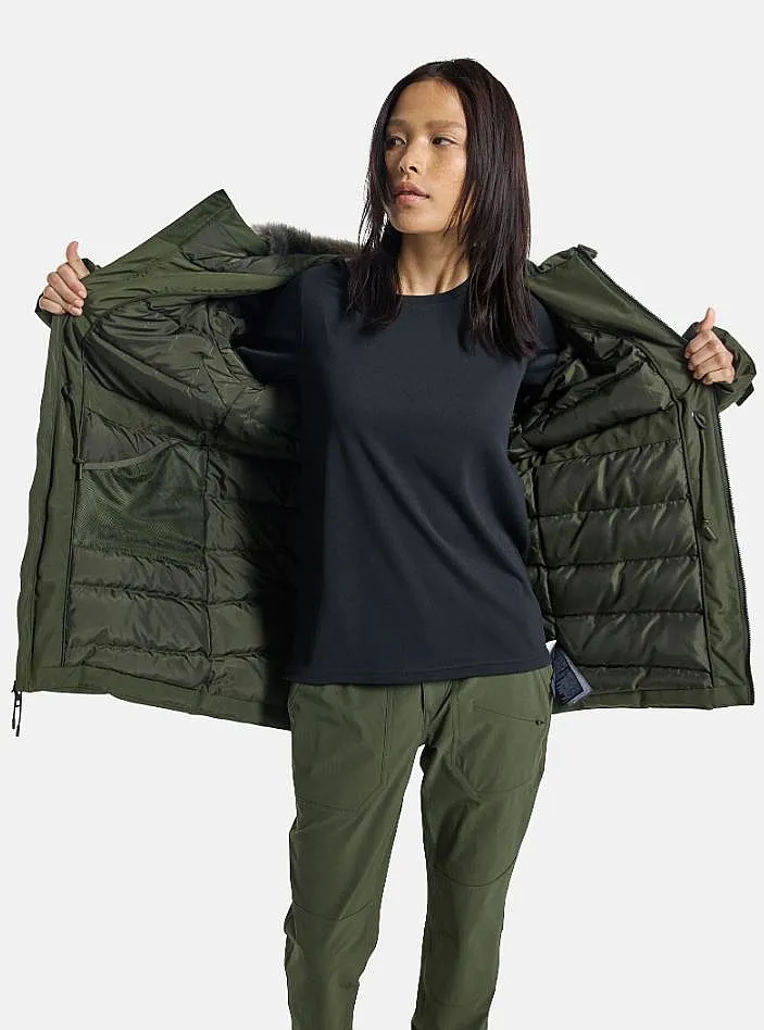 CHAQUETA BURTON SAXTON  FOREST MOSS  WOMEN´S