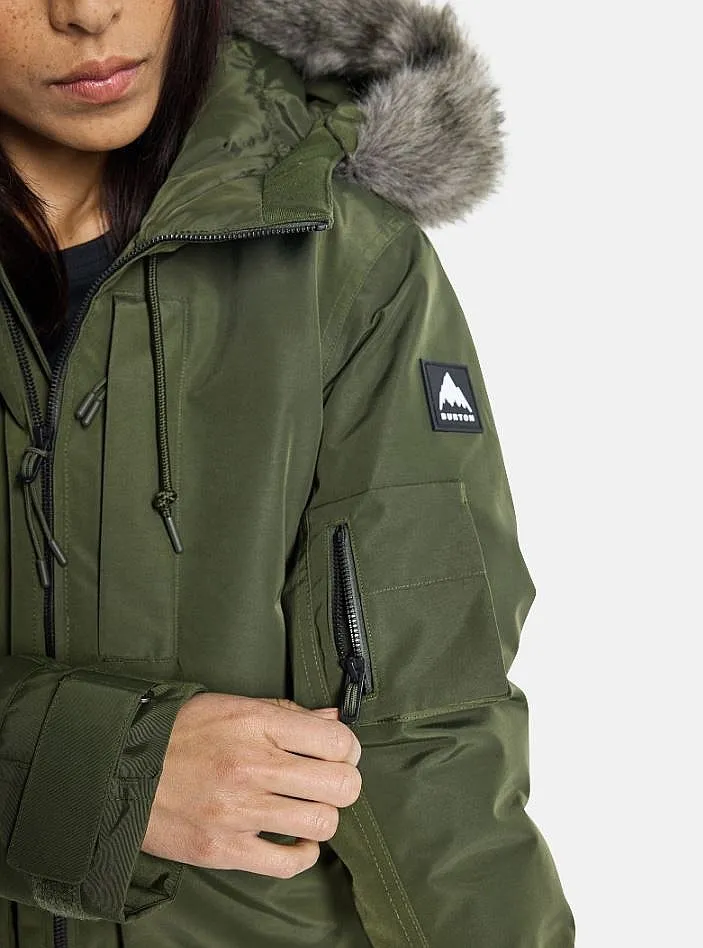 CHAQUETA BURTON SAXTON  FOREST MOSS  WOMEN´S