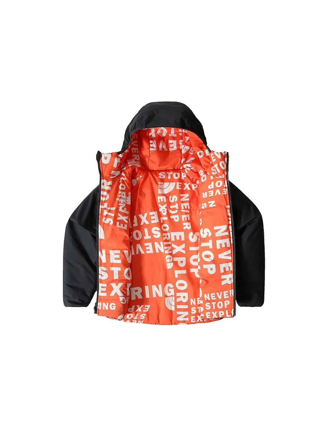 Chaqueta The North Face Print RV Perrito Gris Niño