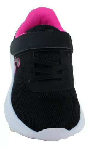 Charly Tenis Correr Atletico Ligero Textil Negro Niña 82966