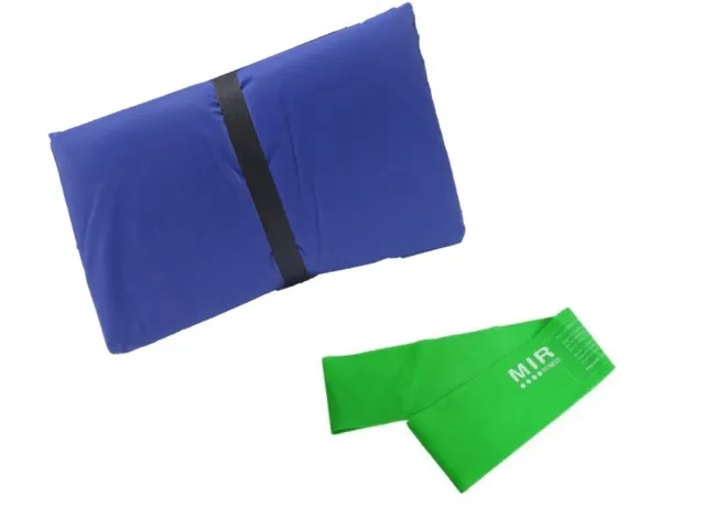Combo gym!! colchoneta + tiraband circular inten. baja