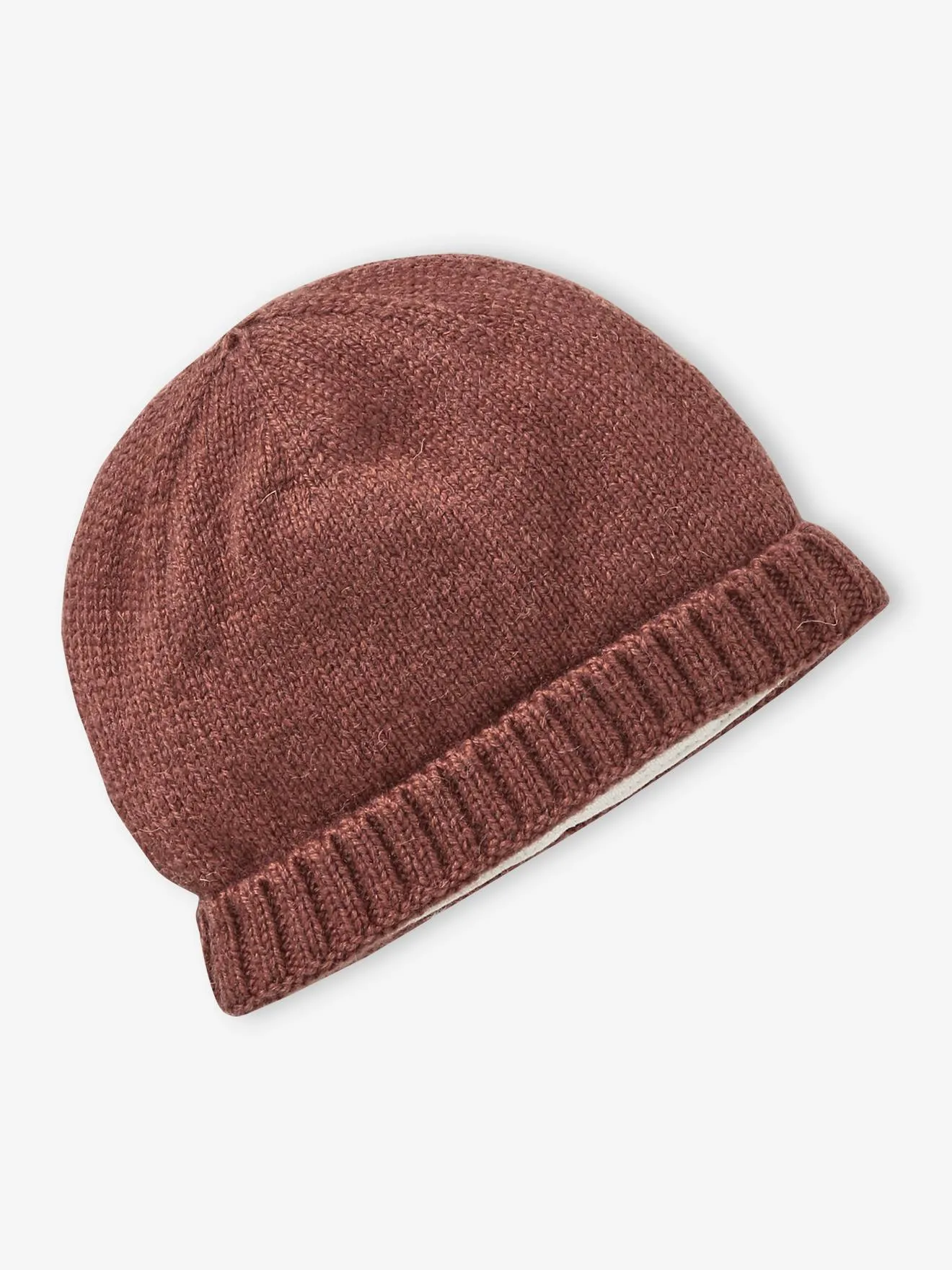 Conjunto para recién nacido de punto tricot: gorro + manoplas + zapatillas de casa