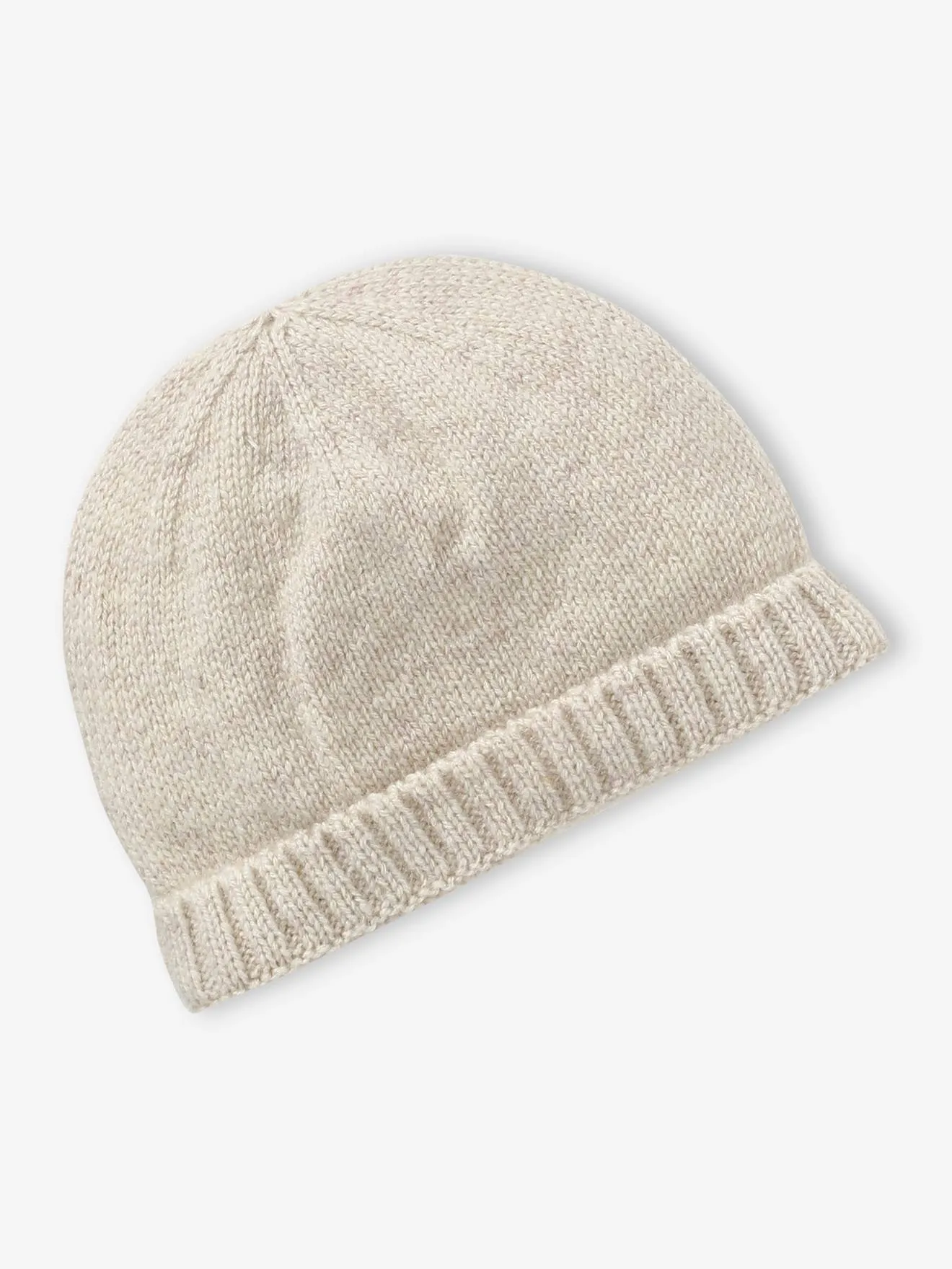 Conjunto para recién nacido de punto tricot: gorro + manoplas + zapatillas de casa