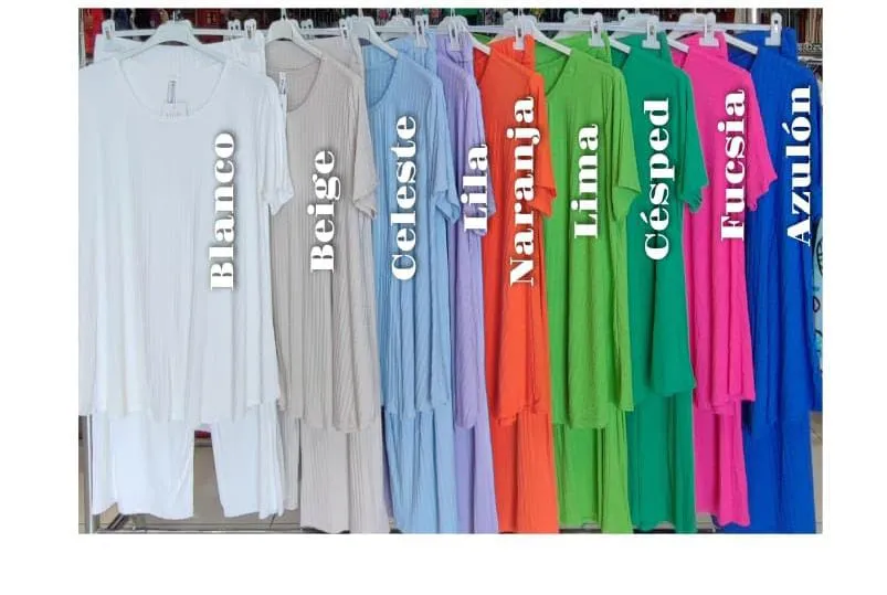 Conjunto Punto Mujer Talla Grande