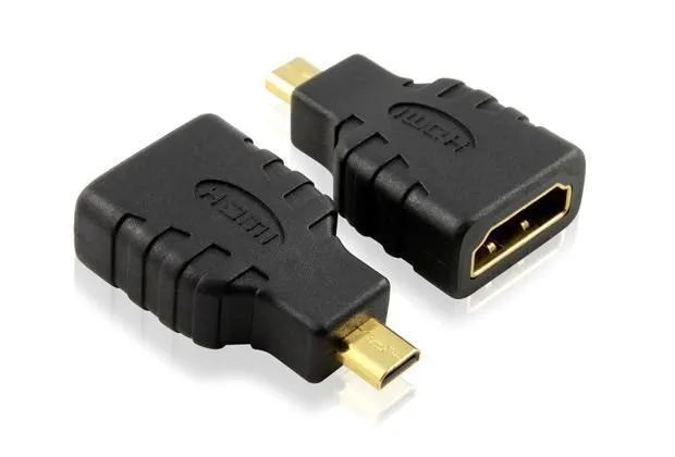 CONVERTIDOR POWERTECH, ADAH002, MICROHDMI A HDMI M / F