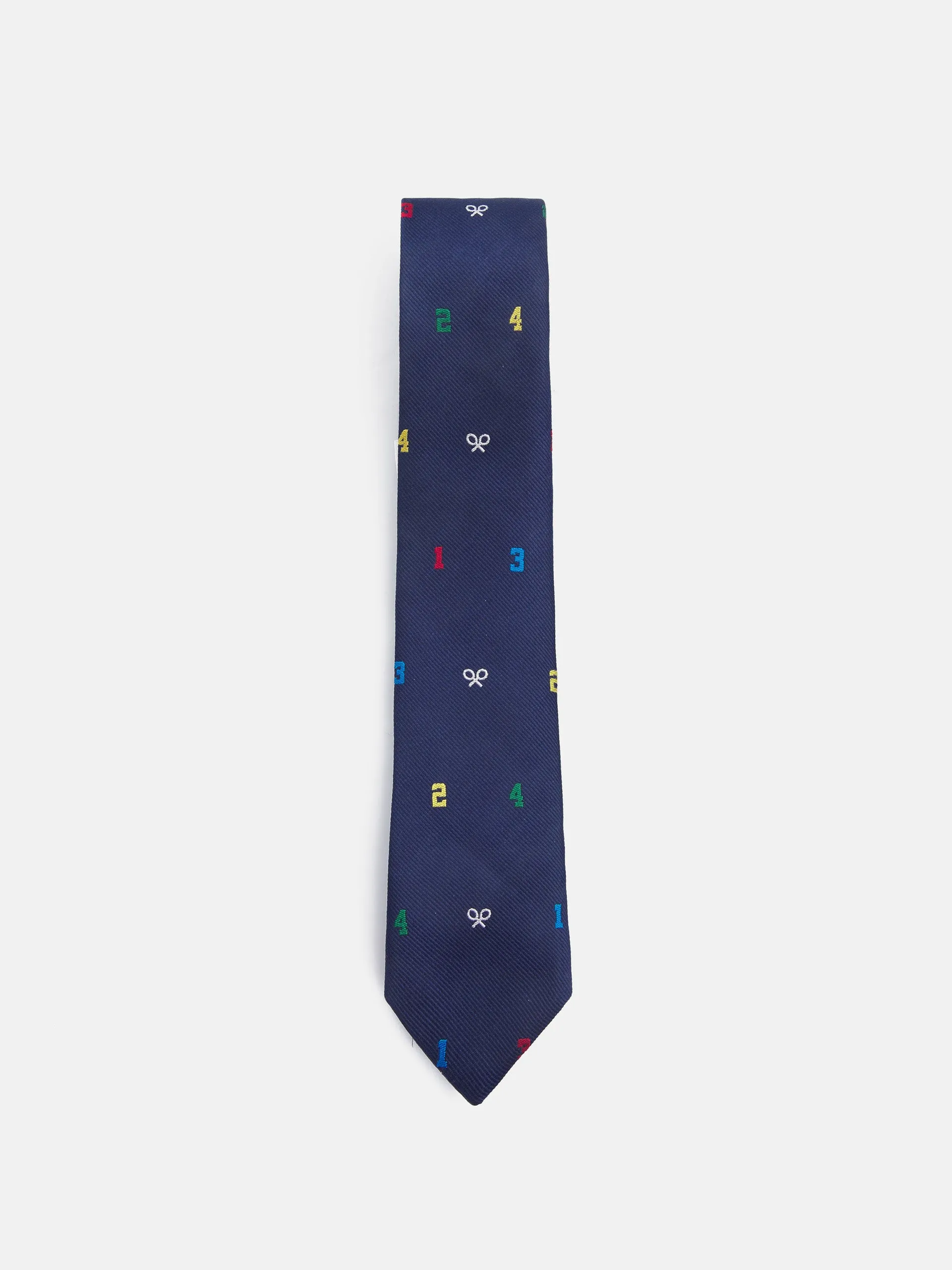 Corbata kids raquetas y numeros