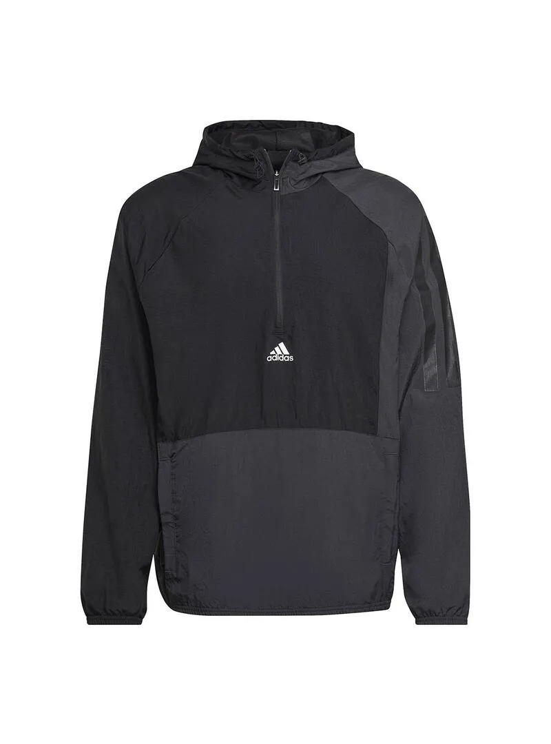 Cortavientos Hombre adidas Training Negro