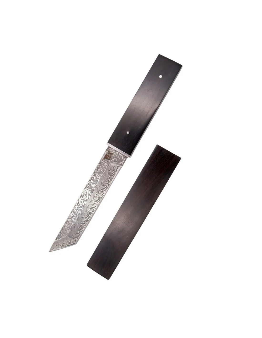 Cuchillo tanto acero damasco Tramuntana (27,5 cm.)