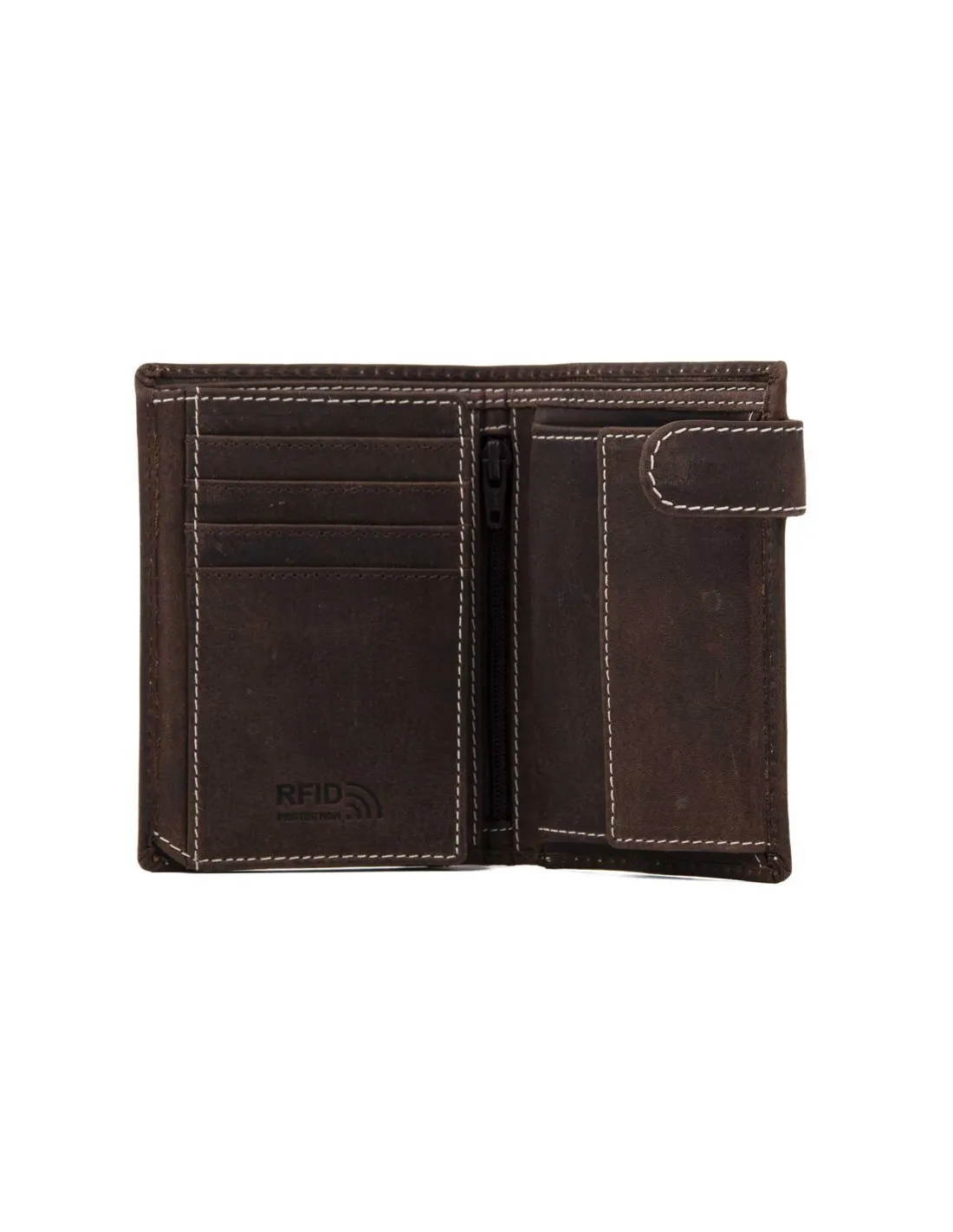 DAKAR  MONEDERO VERTICAL K1008UY BROWN