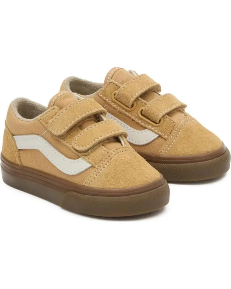 Deportivas VANS OFF THE WALL  de Niña y Niño ZAPATILLAS PARA BEBE CASUAL VANS OLD SKOOL V GUM ANTEL  MARRON
