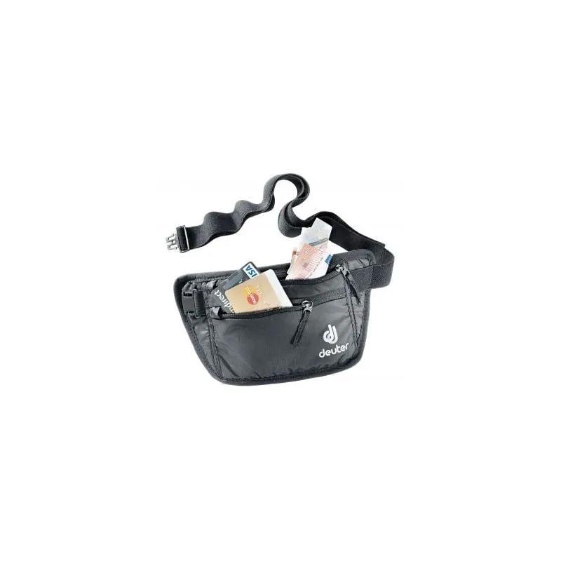 Deuter Cinturón de seguridad de dinero Ii (billetera) Negro