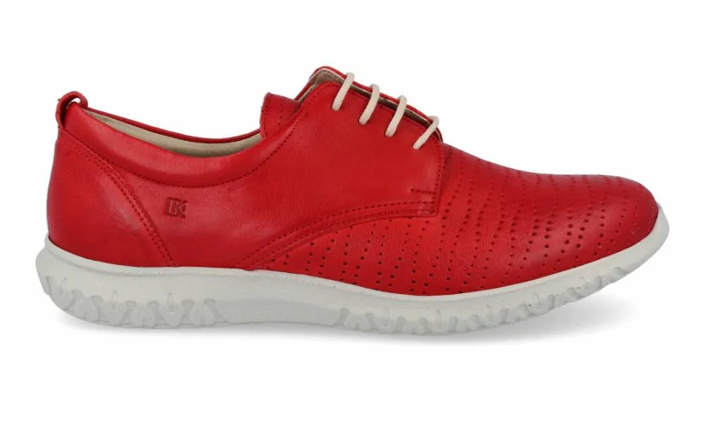DORKING  SNEAKER CONFORT PICADA ROJO