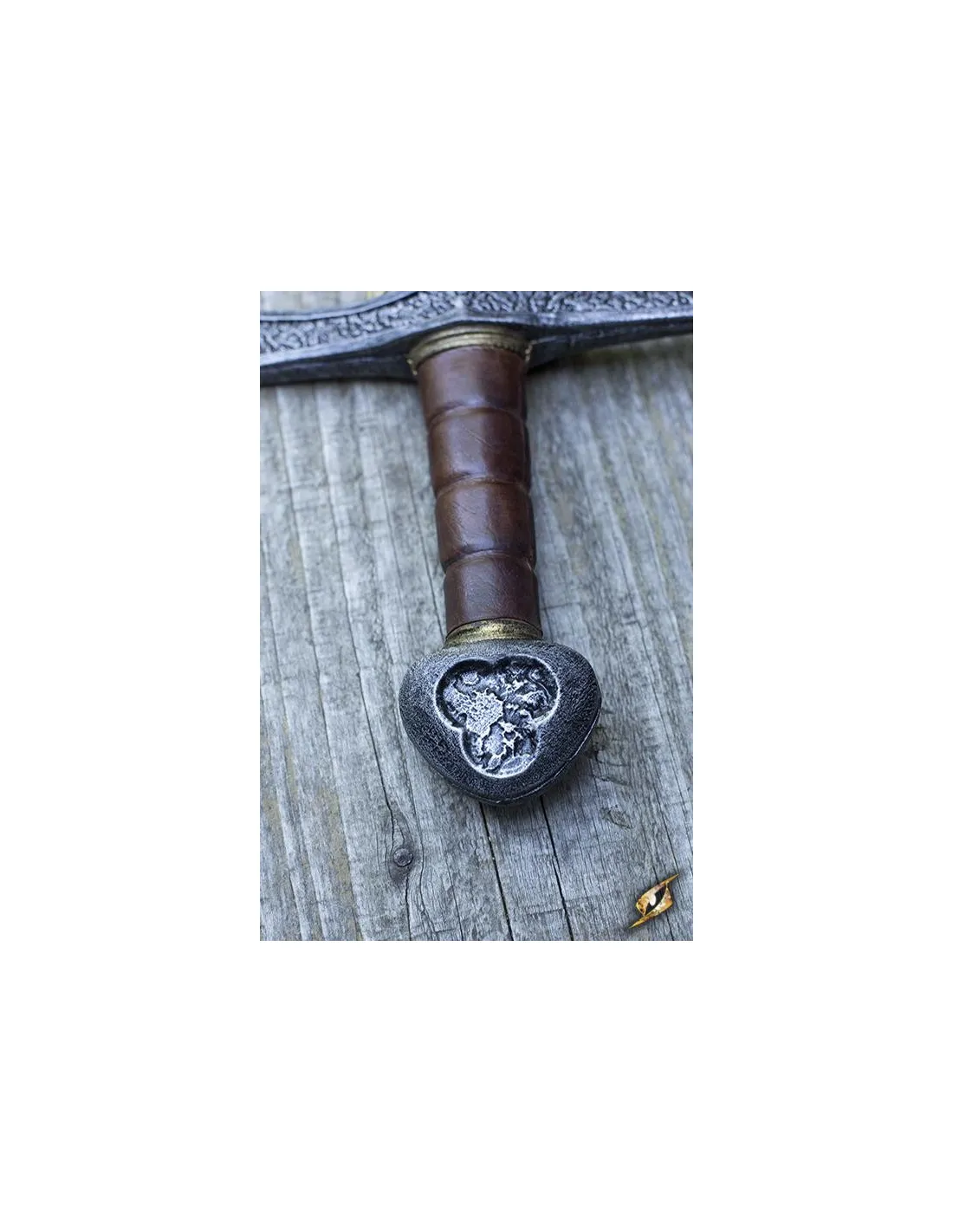 Espada Medieval de los Cruzados en látex para LARP, 100 cm.