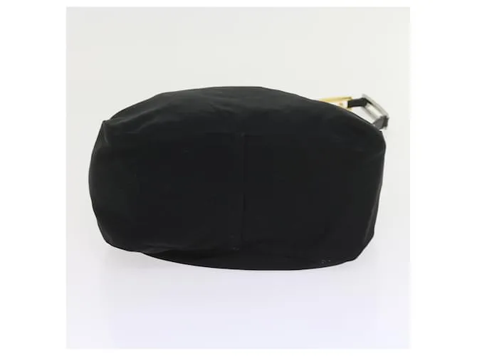 FENDI Bandolera Nylon Negro Auth bs9744 