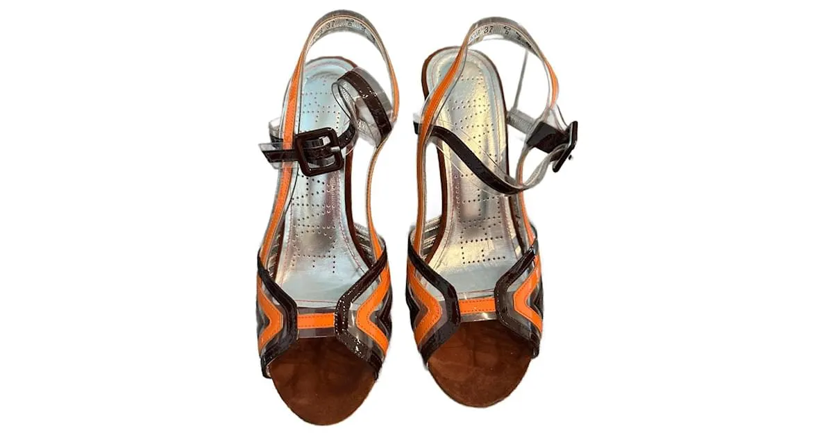 Free Lance Sandalias Naranja 