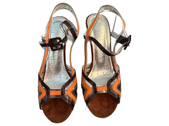Free Lance Sandalias Naranja 