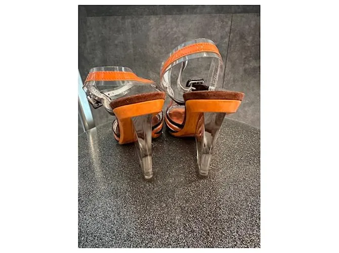 Free Lance Sandalias Naranja 