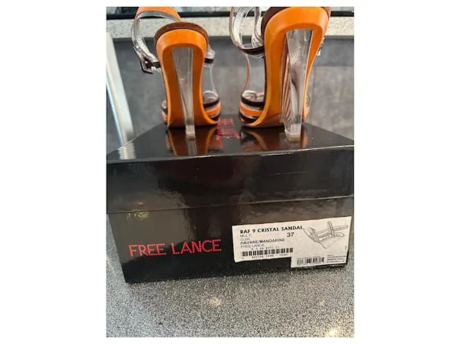 Free Lance Sandalias Naranja 