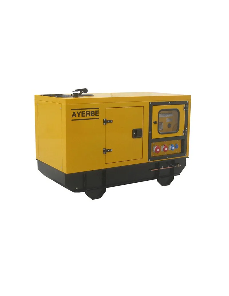 GENERADOR ELéCTRICO AYERBE AY150010 TX | LOMBARDINI AGUA INSONORIZADO AUTOMÁTICO