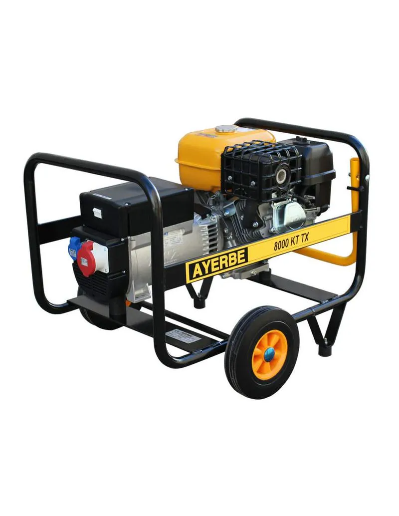 Generador eléctrico Ayerbe AY 8000 KT TX E | Gasolina Kiotsu