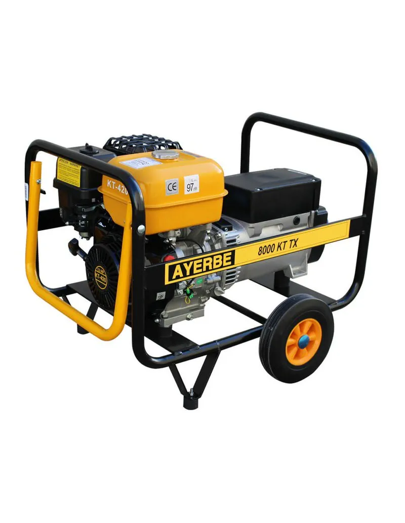 Generador eléctrico Ayerbe AY 8000 KT TX E | Gasolina Kiotsu