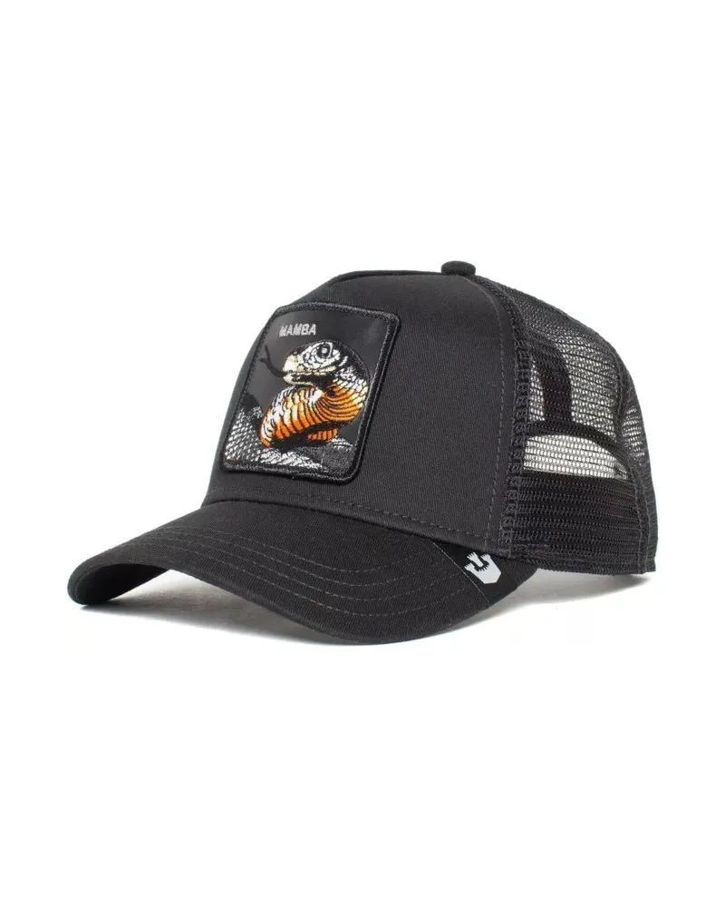 Gorra goorin bros negra manba trucker cap