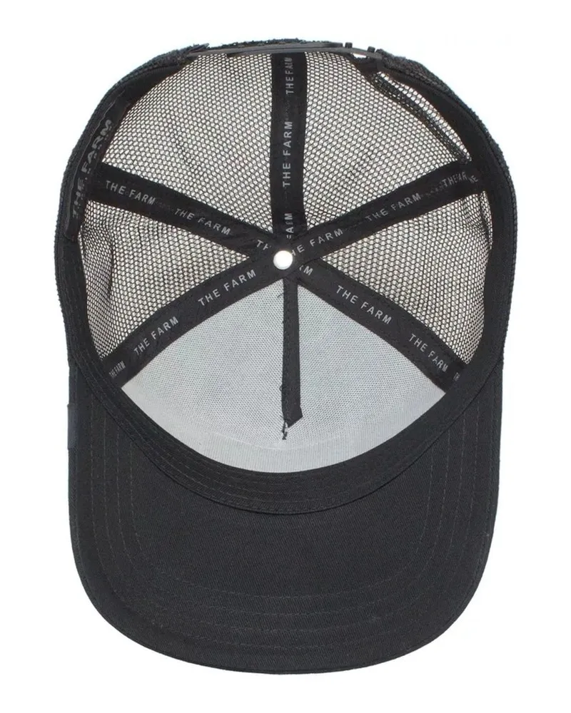 Gorra goorin bros negra manba trucker cap