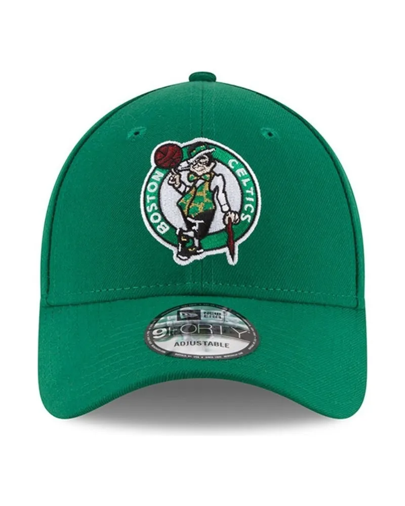 Gorra new era verde logo celtics bordado frente visera curva