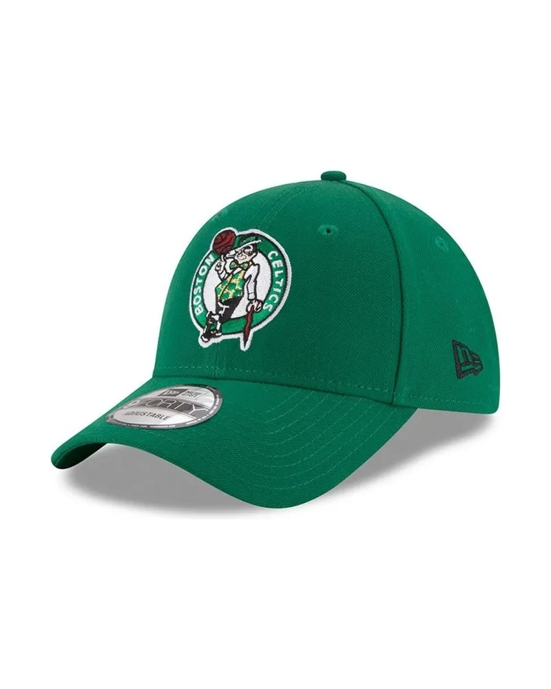 Gorra new era verde logo celtics bordado frente visera curva