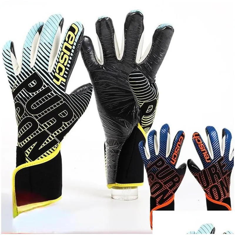 Guantes de guantes deportivos Tachero de látex Protección profesional de fútbol en espesor ADTS Match Fútbol Drop entrega OTBRW 