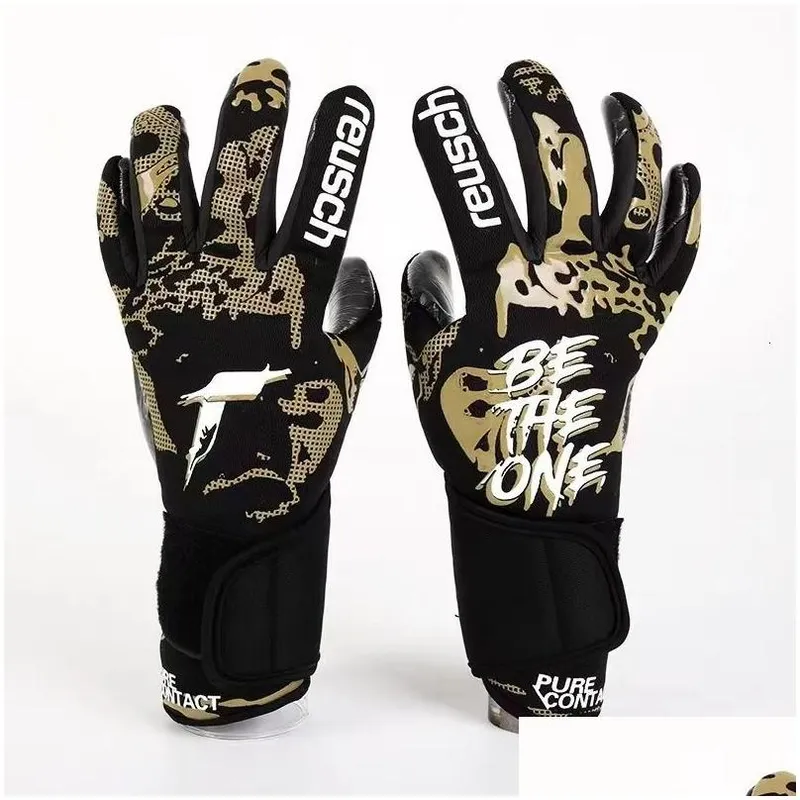 Guantes de guantes deportivos Tachero de látex Protección profesional de fútbol en espesor ADTS Match Fútbol Drop entrega OTBRW 