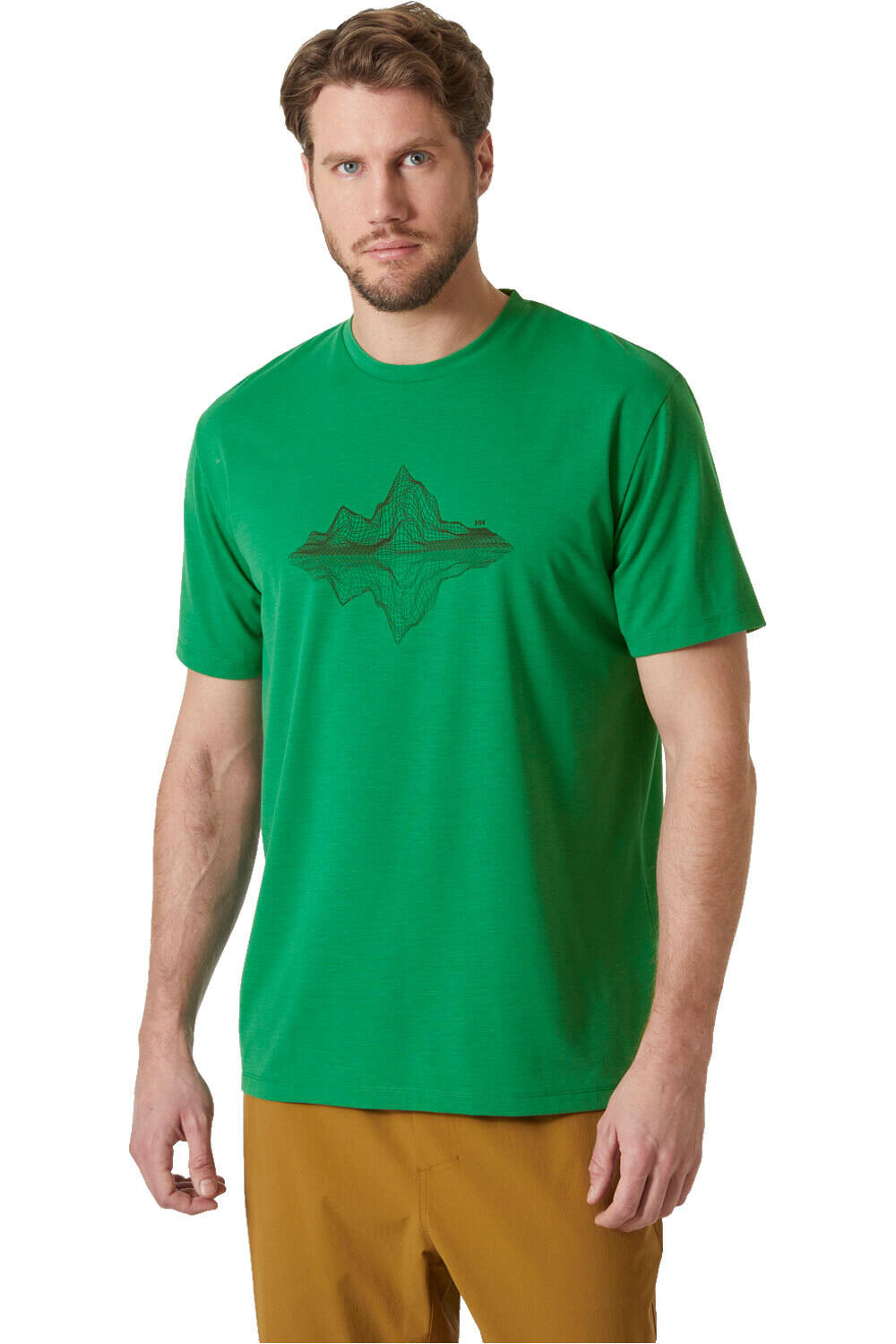 Helly Hansen SKOG GRAPHIC Camiseta Montaña Manga Corta Hombre