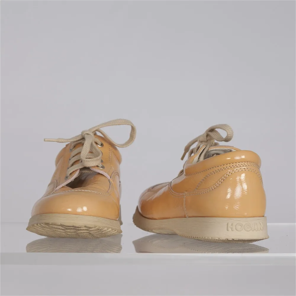Hogan Zapatos Sport Charol Amarillo 39