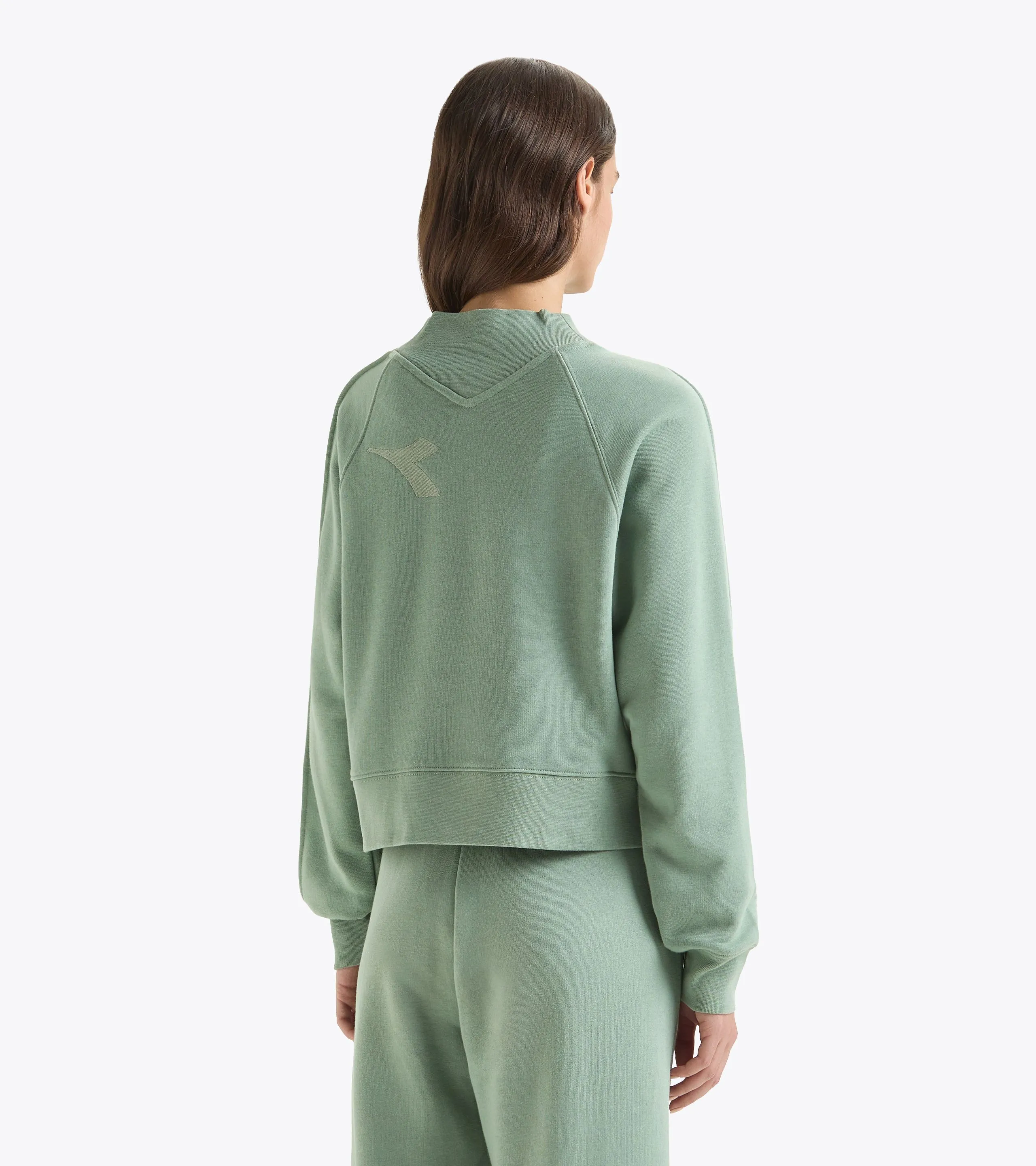 L. SWEATSHIRT CREW ATHL. LOGO SUDADERA DE CUELLO REDONDO  MUJER